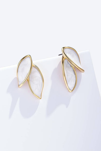Boucles d'oreilles en acier inoxydable 124AQ582