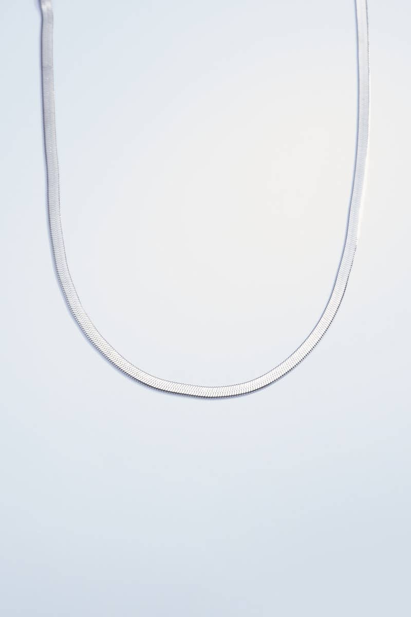 Stainless steel snake necklace 224AQ09