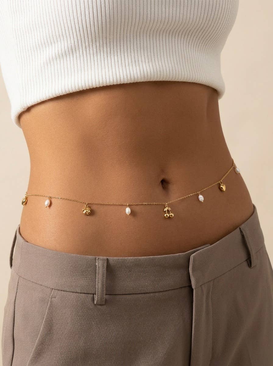Chaîne de taille en acier inoxydable 524AQ37