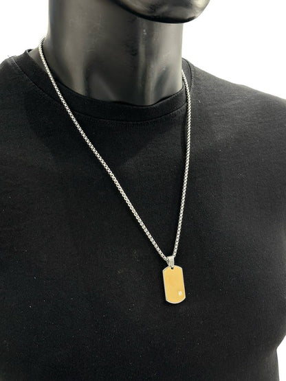 Collier en acier inoxydable 224OP05