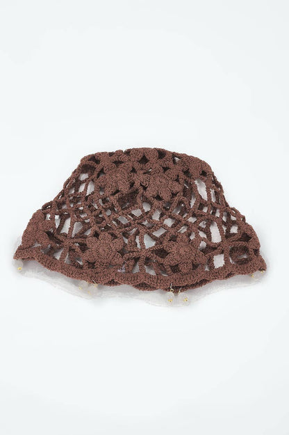 MJ500HS cotton crochet beanie