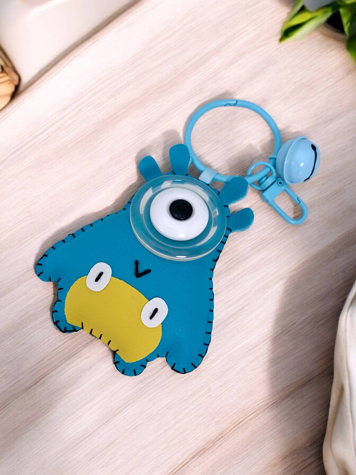 Porte-clé peluche avec clochette JSG26