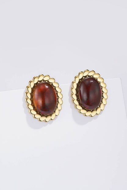 Stainless steel earrings 124RX255