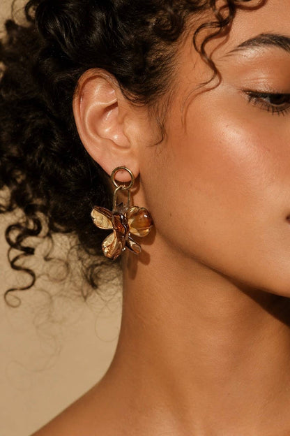 Boucles d'oreille en acier inoxydable 124AQ765