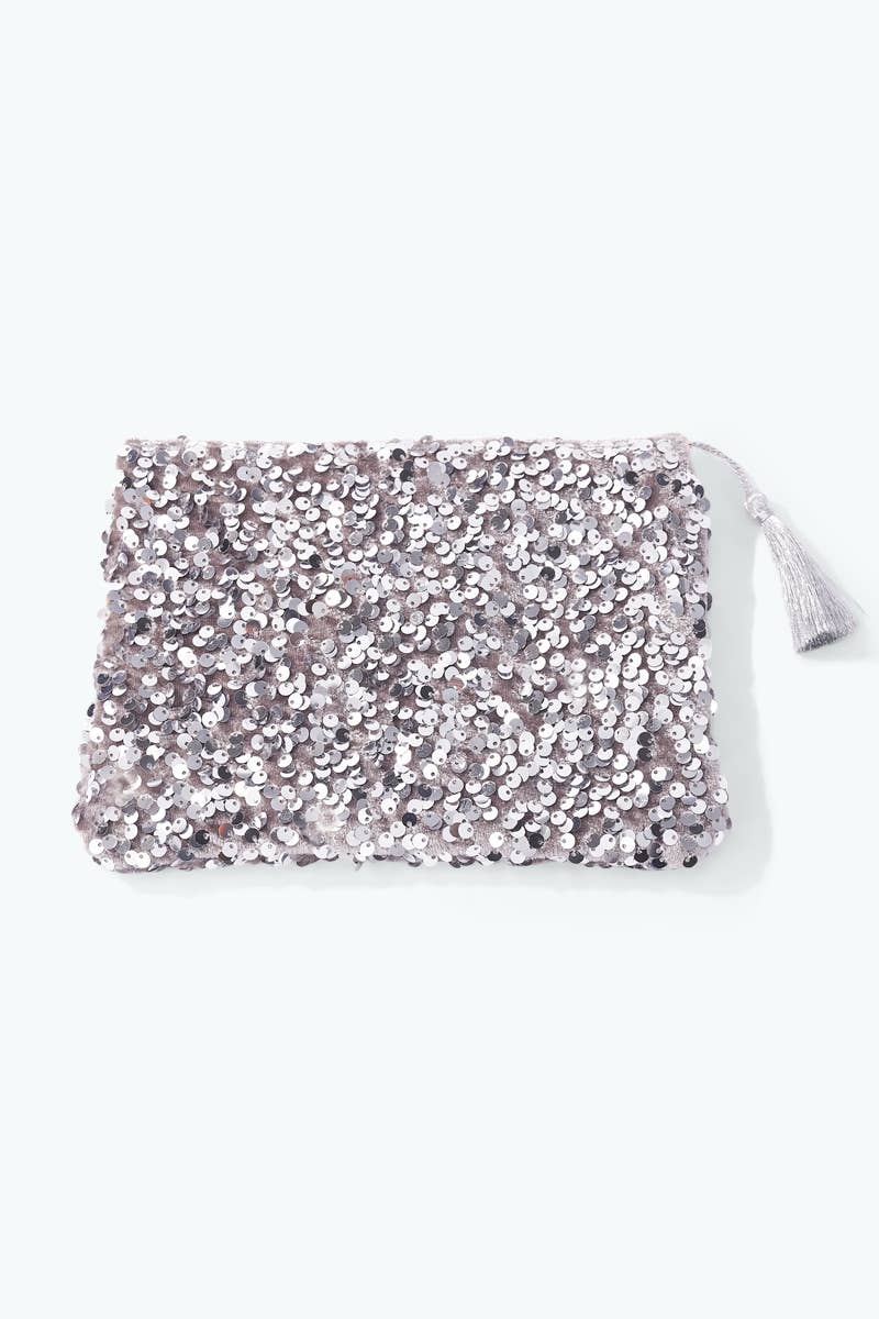 Sequin makeup bag CY46