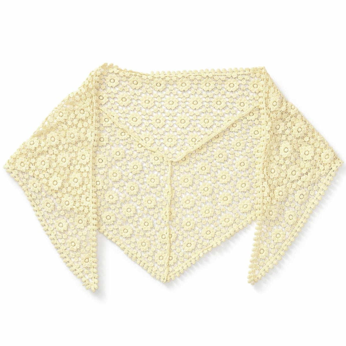 Foulard en dentelle de coton FL532