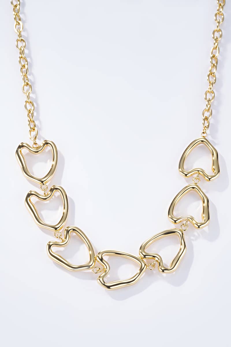 Stainless steel necklace 224AQ117