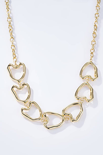 Stainless steel necklace 224AQ117