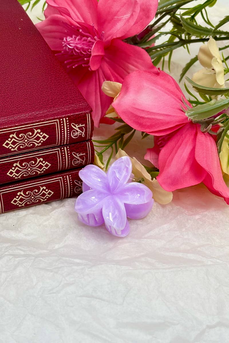 4cm flower mini hair claw YH38