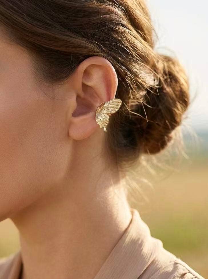 Stainless steel ear cuff 124RX312