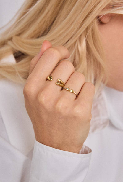 Bague en acier inoxydable 424AQ225