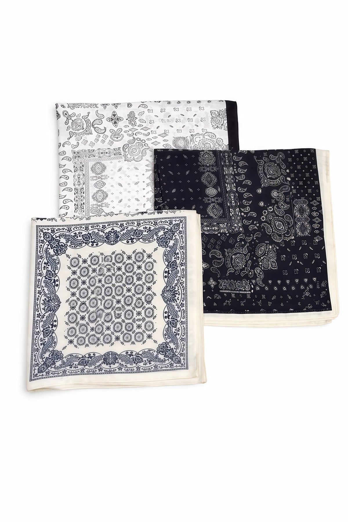 Foulard à motif 65 X 65 CM FL398DF