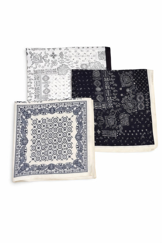 Foulard à motif 65 X 65 CM FL398DF