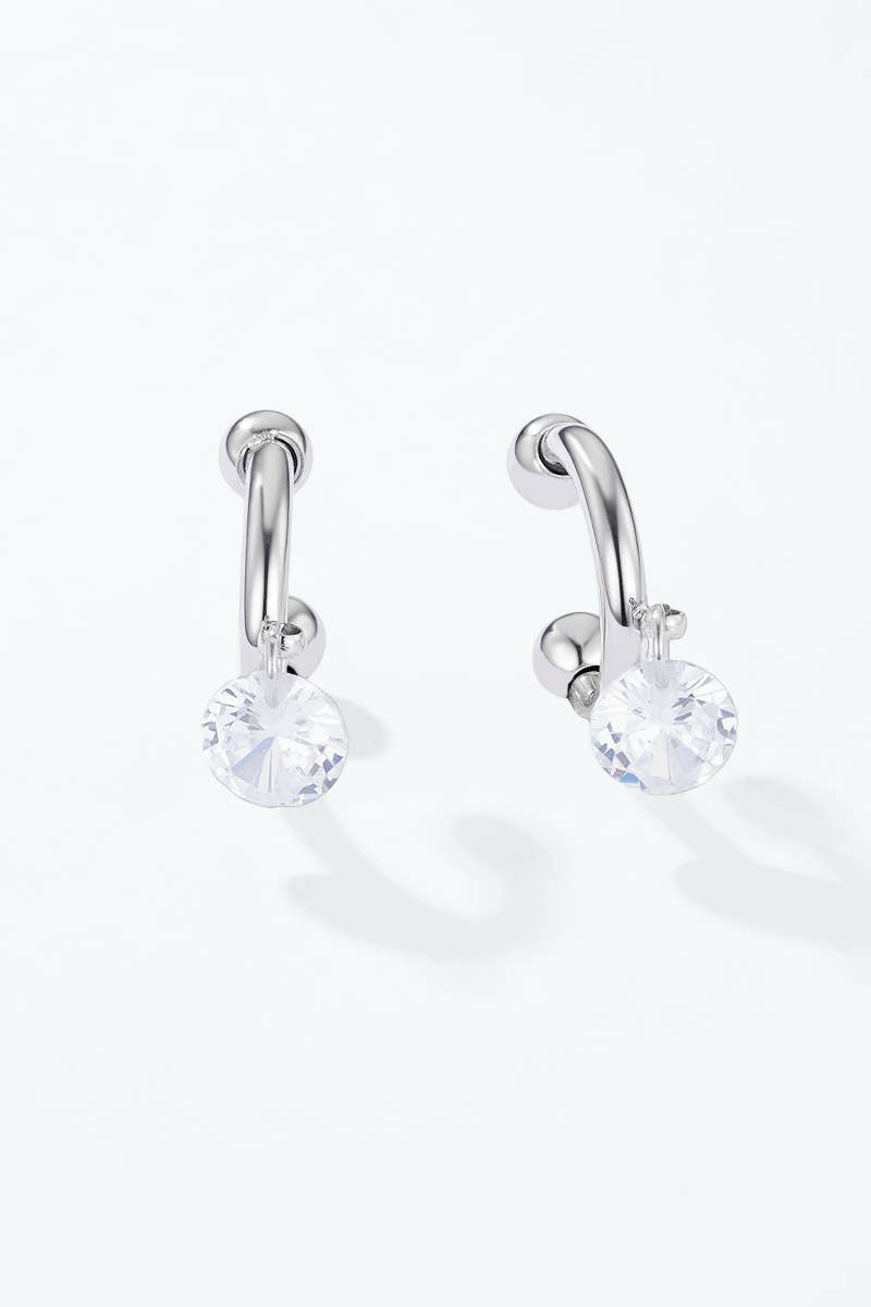 Stainless steel ear cuffs 124AQ783