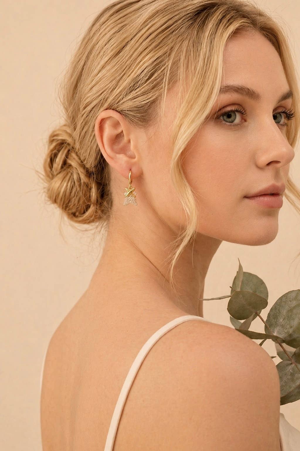 Stainless steel earrings 124RX348