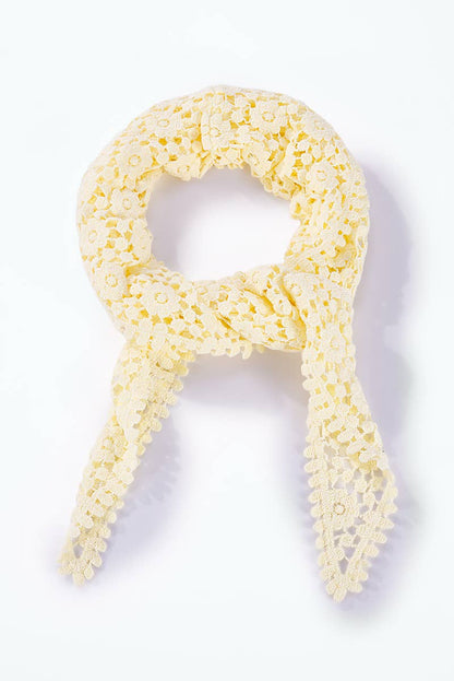 Foulard en dentelle de coton FL532