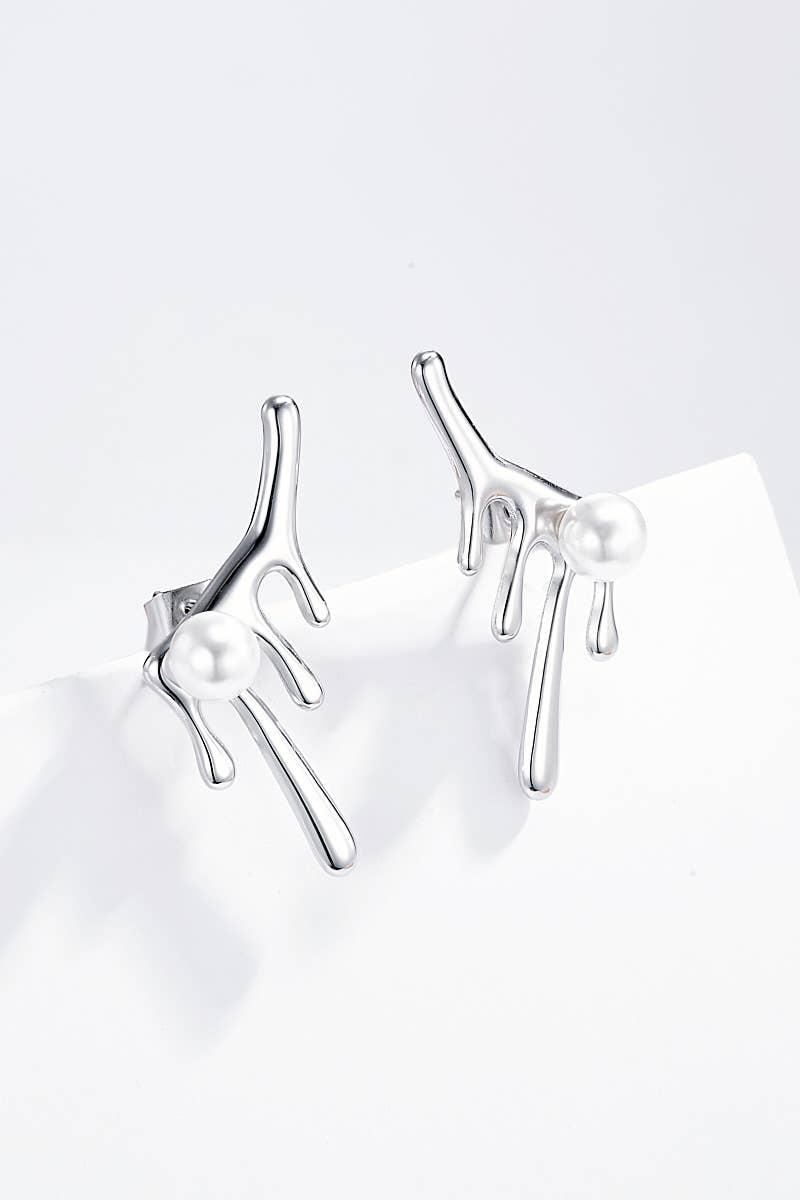 Boucles d'oreilles en acier inoxydable 124AQ228