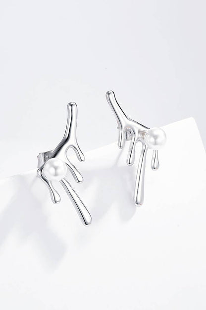 Boucles d'oreilles en acier inoxydable 124AQ228