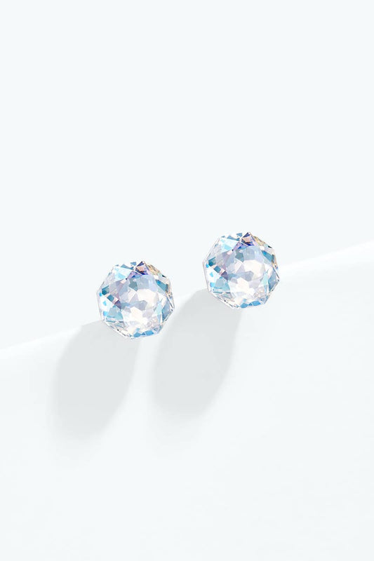 Boucles d'oreille en acier inoxydable 124AQ609