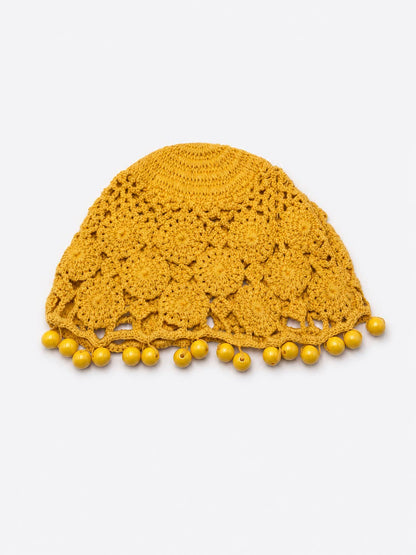 Bonnet crochet en coton MJ502HS