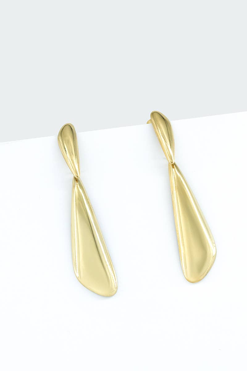 Boucles d'oreilles en acier inoxydable 124DY49