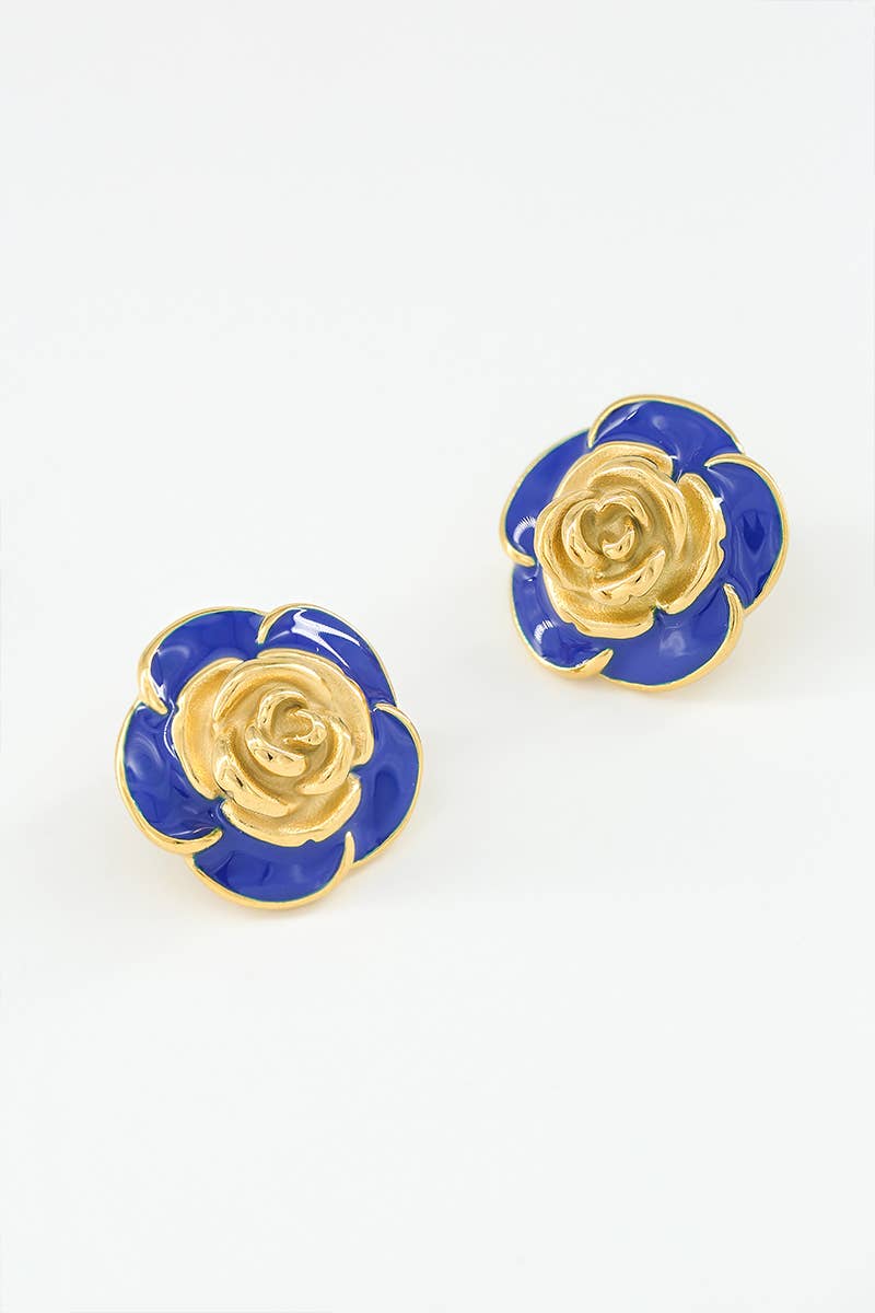 Boucles d'oreilles en acier inoxydable 124YC51