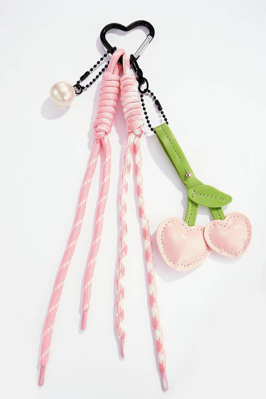 Grigri de sac et porte-clé Cerises PC21