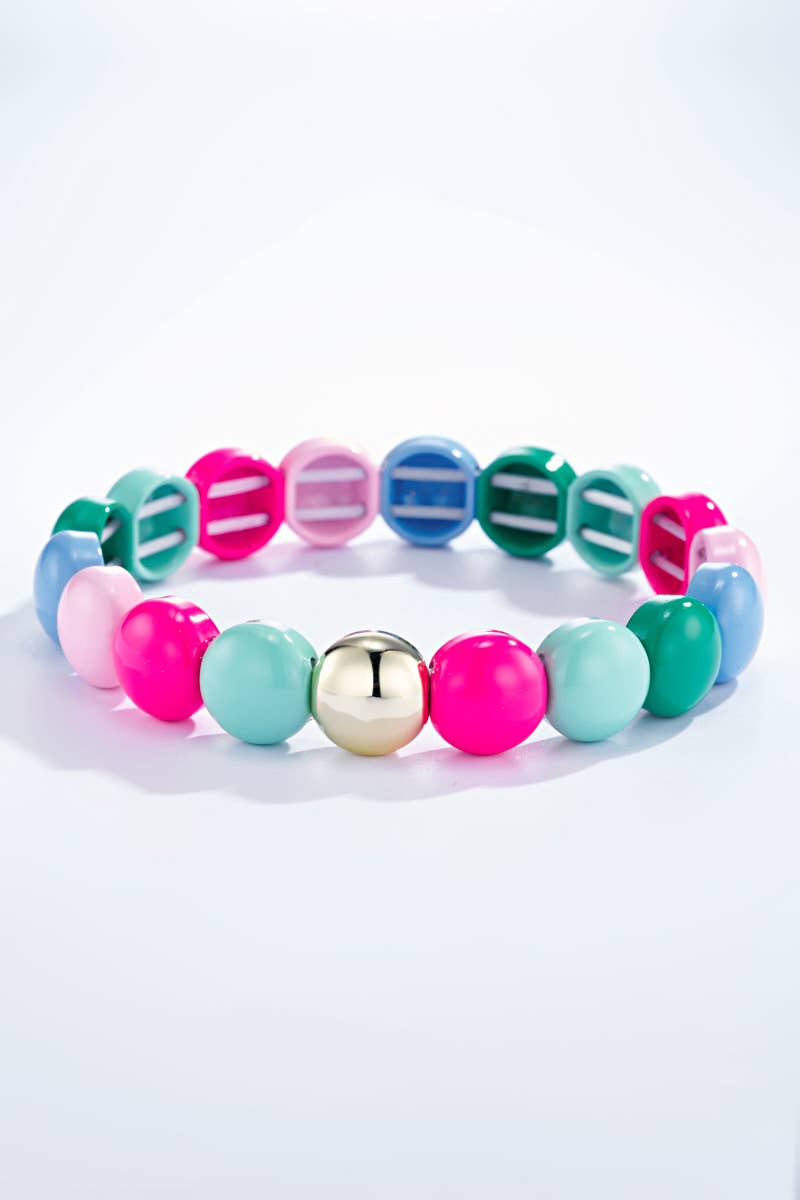 Bracelet colorés avec élastique 324CP04