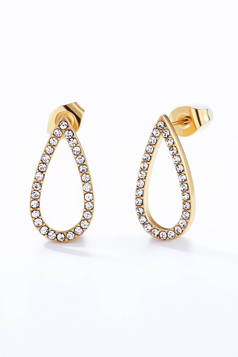 Stainless steel earrings 124RX130