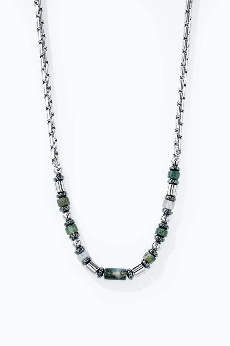 Collier HOMME en acier inoxydable 324OP034AQ
