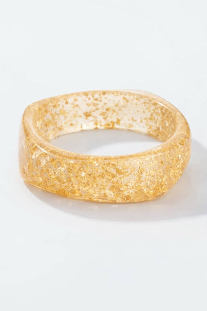 Resin bangle bracelets 324JJ05