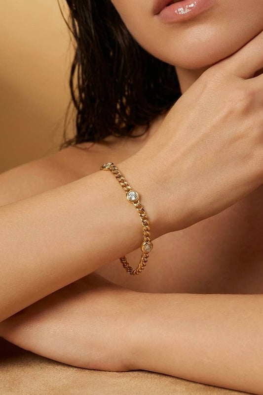 Bracelet en acier inoxydable 324AQ502