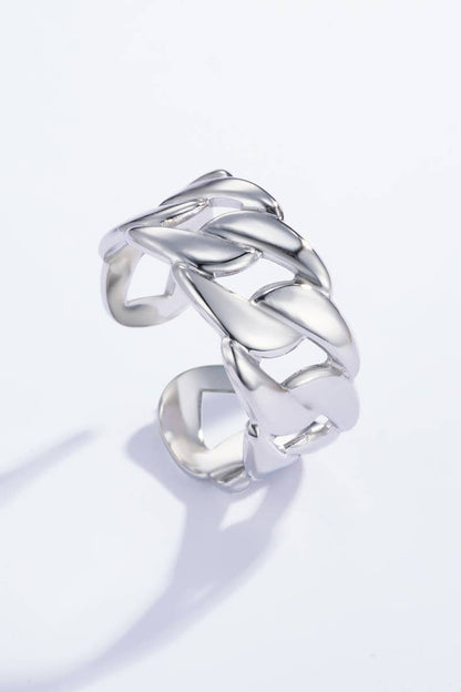 Bague chaînes en acier inoxydable 424YC13
