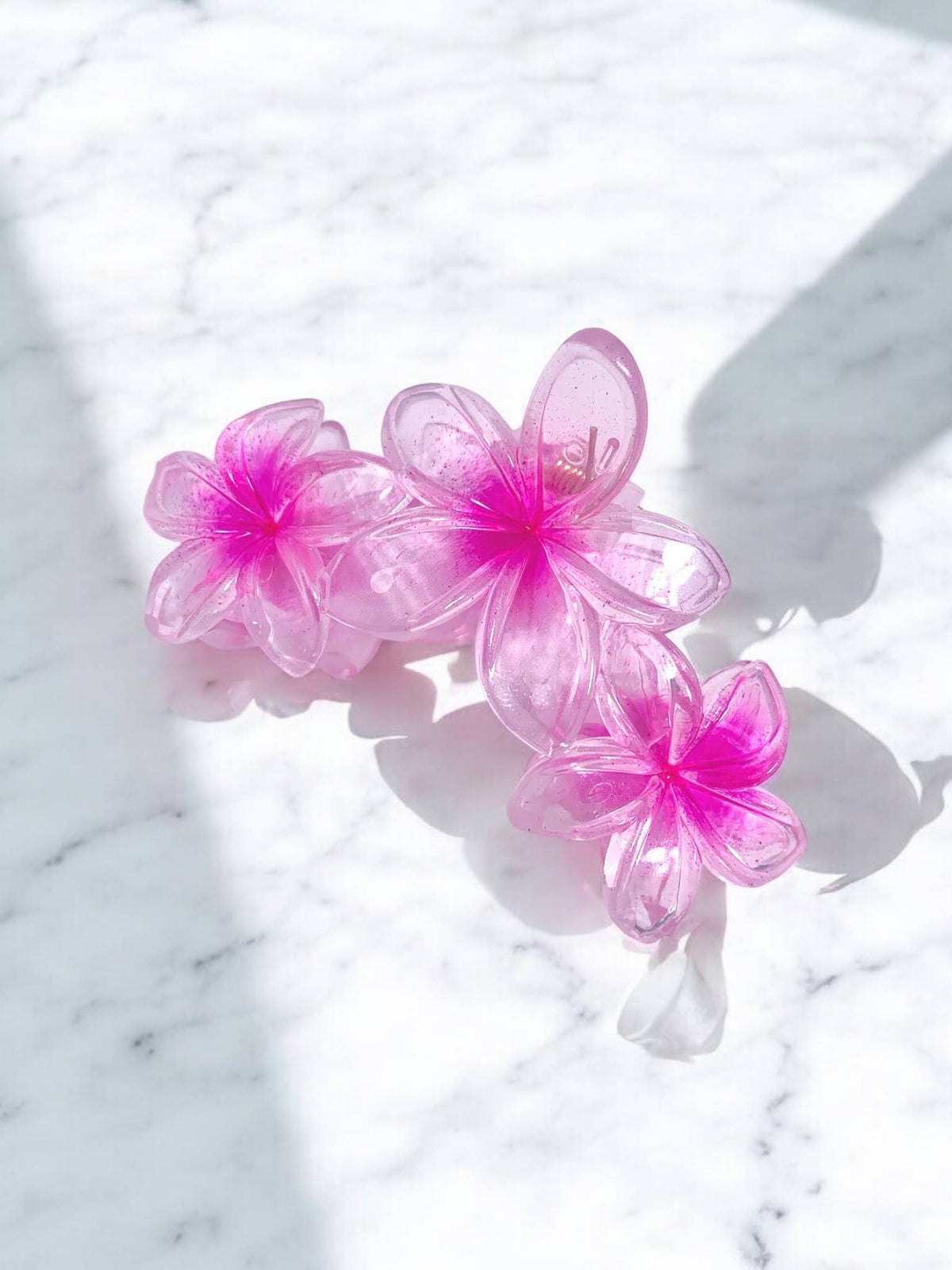Pince à cheveux en forme de fleurs YH18