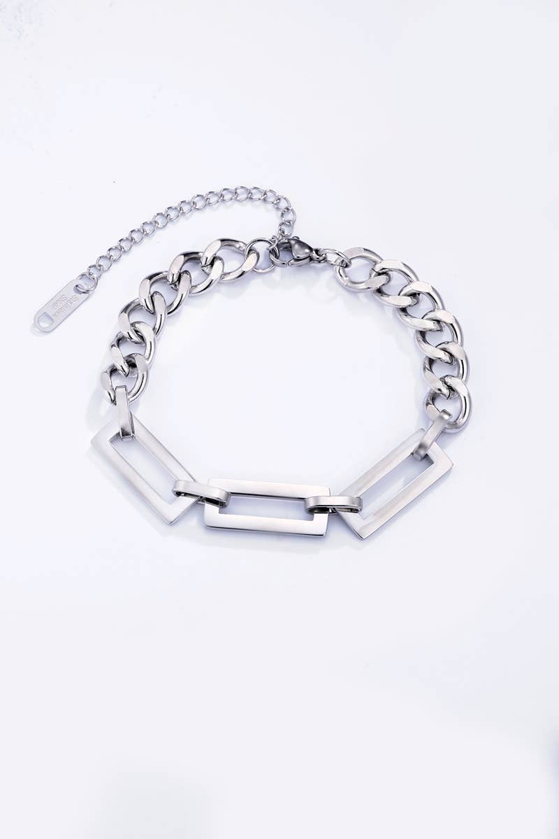 Bracelet chaîne en acier inoxydable 324DY02