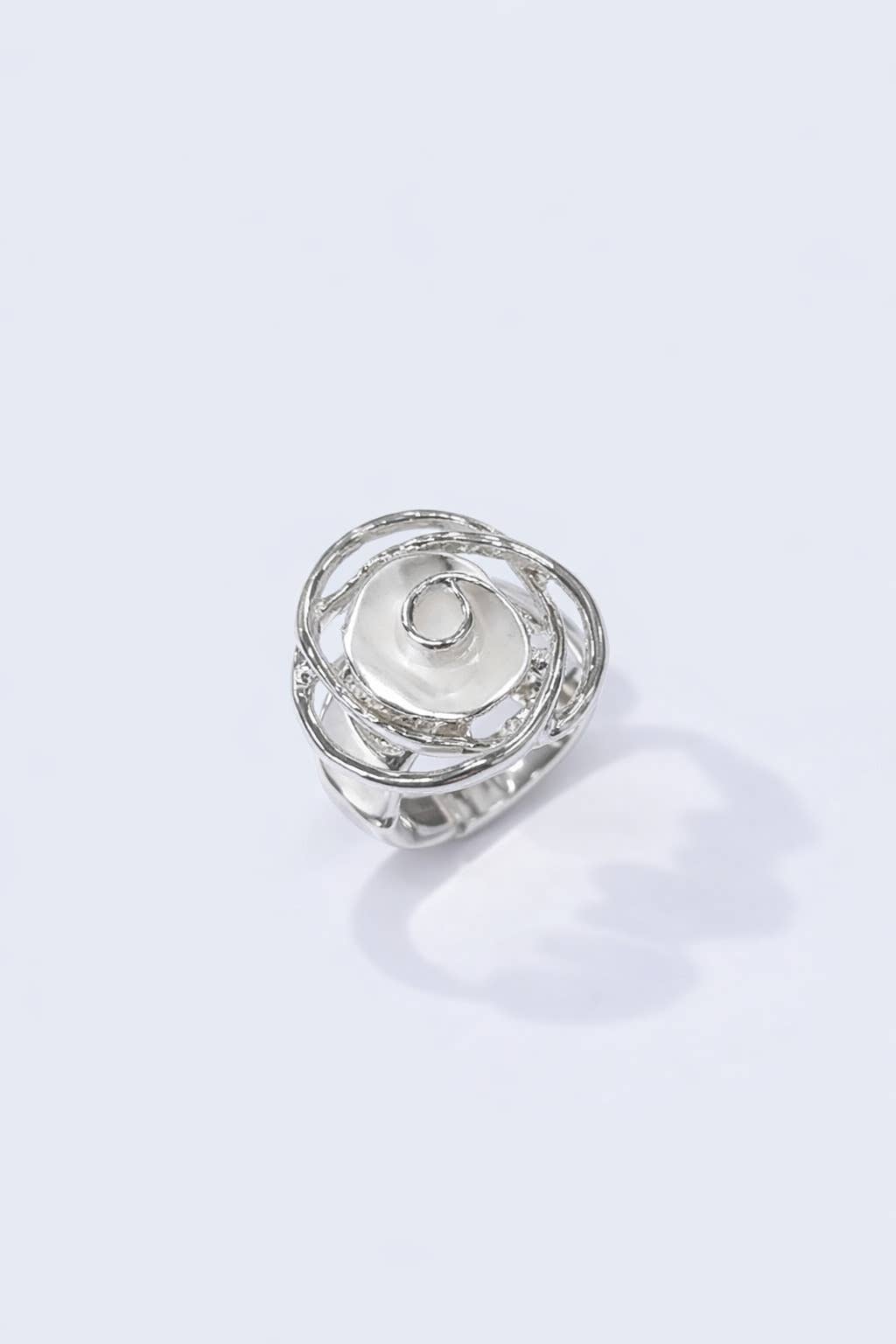 Colorful flower ring 424CP21