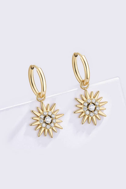 Stainless steel earrings 124AQ557