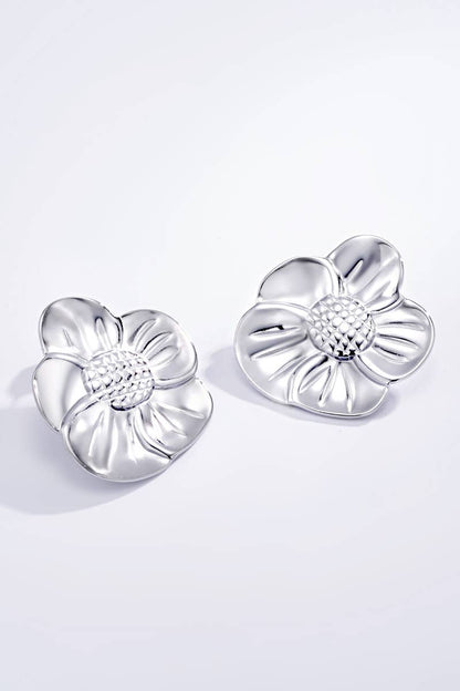 Boucles d'oreilles en acier inoxydable 124YC22