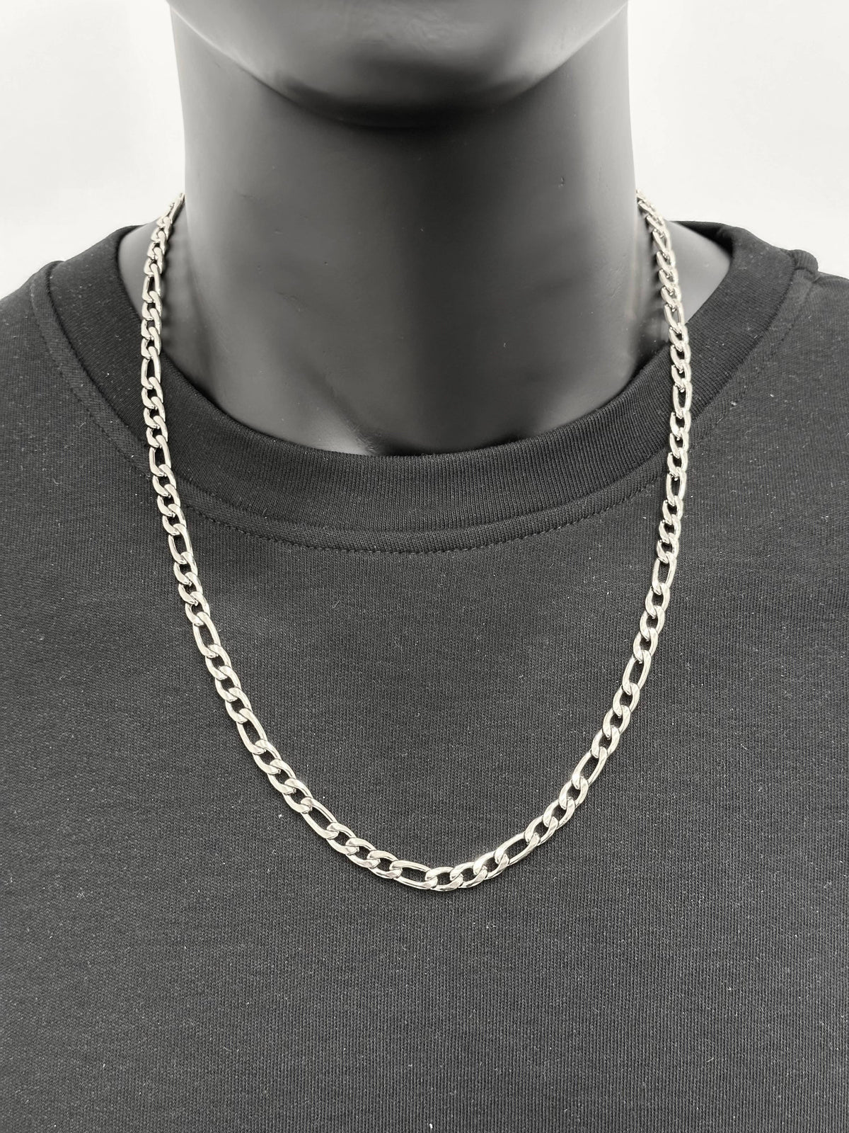 Long stainless steel chain necklace 224SY02