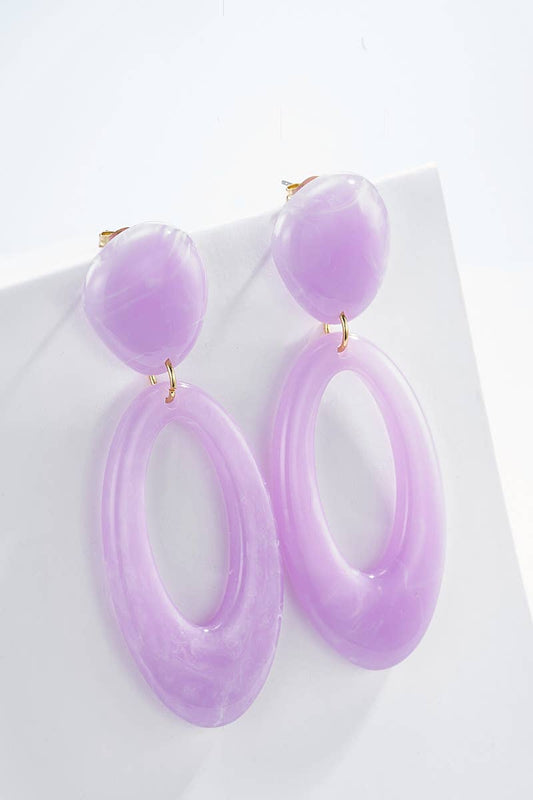 Boucles d'oreilles en acier inoxydable 124CP06