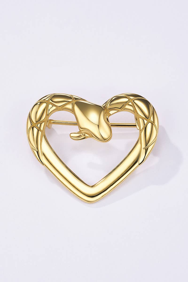 Stainless steel brooch BHYRX116