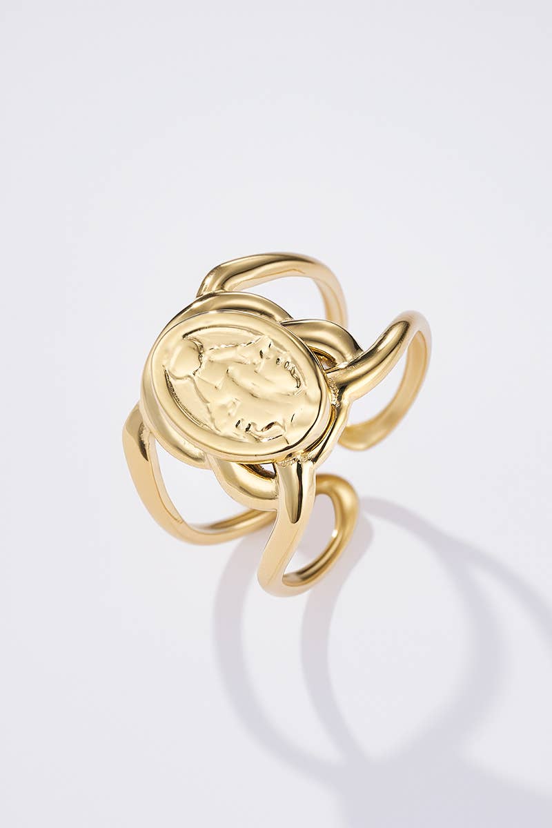424RX304 stainless steel ring