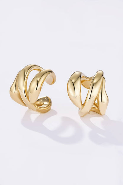 Stainless steel ear cuffs 124AQ525