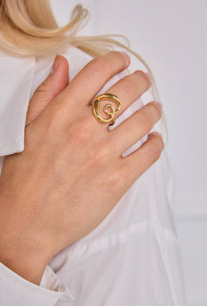 Bague en acier inoxydable 424AQ234