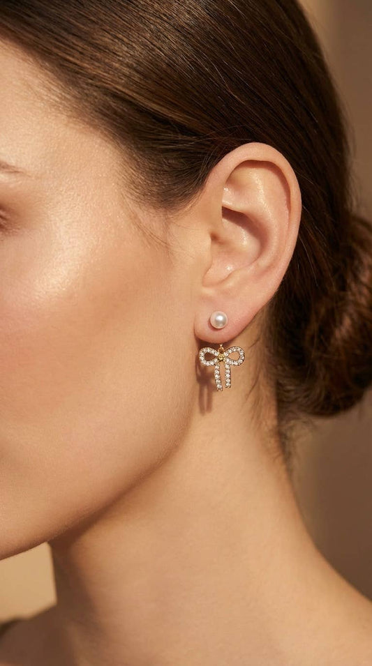 Stainless steel earrings 124RX211