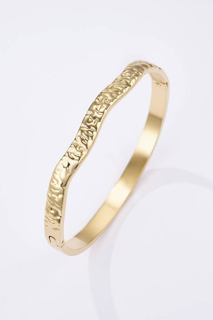Bracelet jonc en acier inoxydable 324RX133