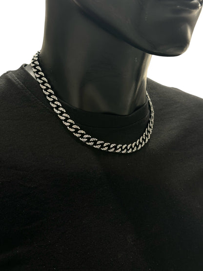 Stainless steel necklace 2K070809-SMALL