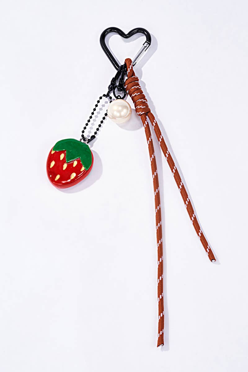 Grigri accessoires de sac et porte-clé Fraise PC47