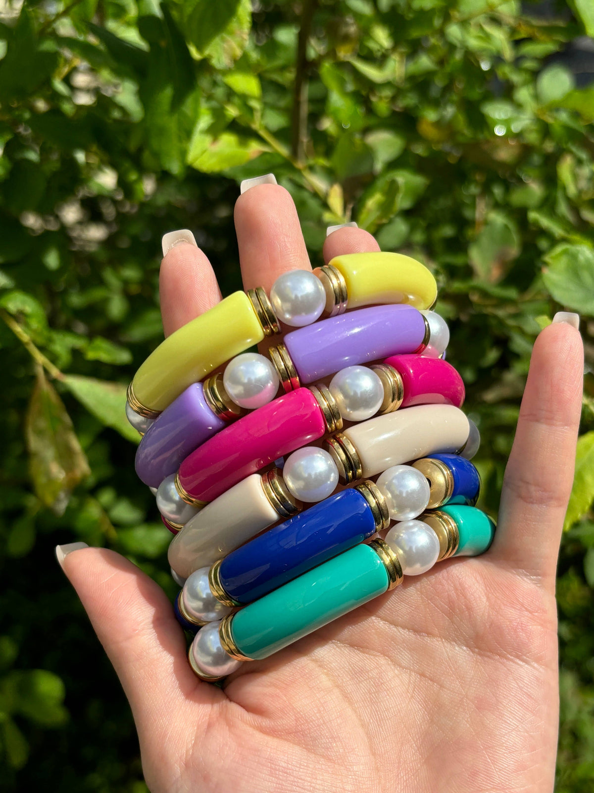 Bracelets Colorés Avec Perles 324CP12