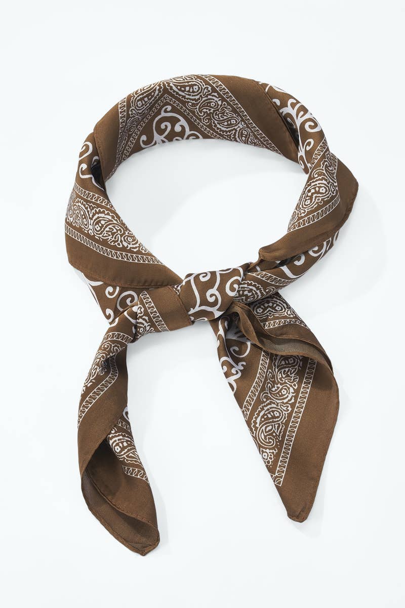 Printed scarf 70 x 70 cm FL65